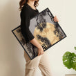 Japan Art Pine Tree & Full Moon wall art displayed on a wall in a styled room — view 9