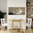 Japan Paintings Crescent Moon & Pampas Grass Japandi wall art displayed on a wall in a styled room — view 5