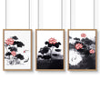 Japandi Decor | Set of 3 Asian Inspired Wall art Prints
