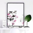 Japanese Flower Art | Set of 3 wall art prints