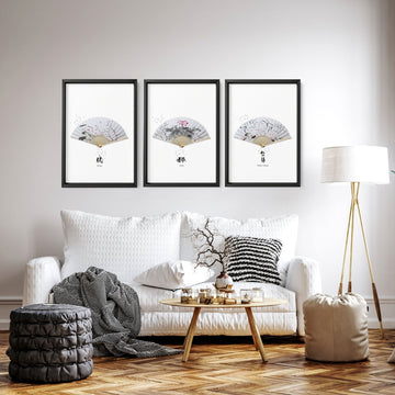 Japanese Prints | Set of 3 wall art prints