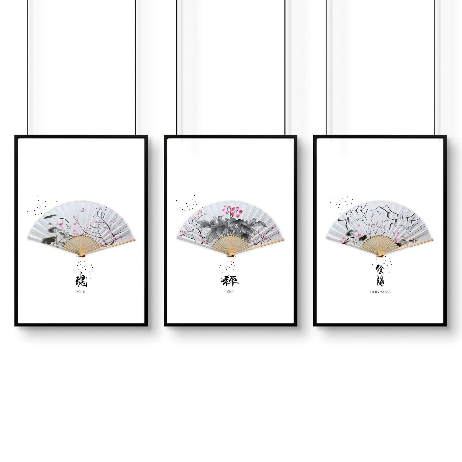 Japanese Prints | Set of 3 wall art prints