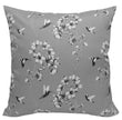 Jardin Silver Waterproof Outdoor and Indoor Cushions 17x17 Inch Weather - Resistant Patio Garden Balcony Seating Premium Hollow - Fibre Decorative Pillows