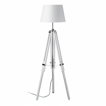 Jasper White Tripod Base Floor Lamp