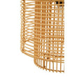 Jaya Natural Rattan Overlapping Pendant Lamp