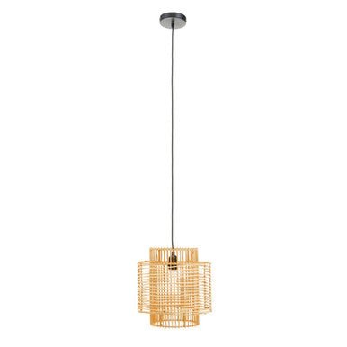 Jaya Natural Rattan Overlapping Pendant Lamp