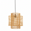Jaya Natural Rattan Overlapping Pendant Lamp
