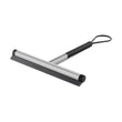 Jaz Brushed Stainless Steel Short Handle Squeegee 40326