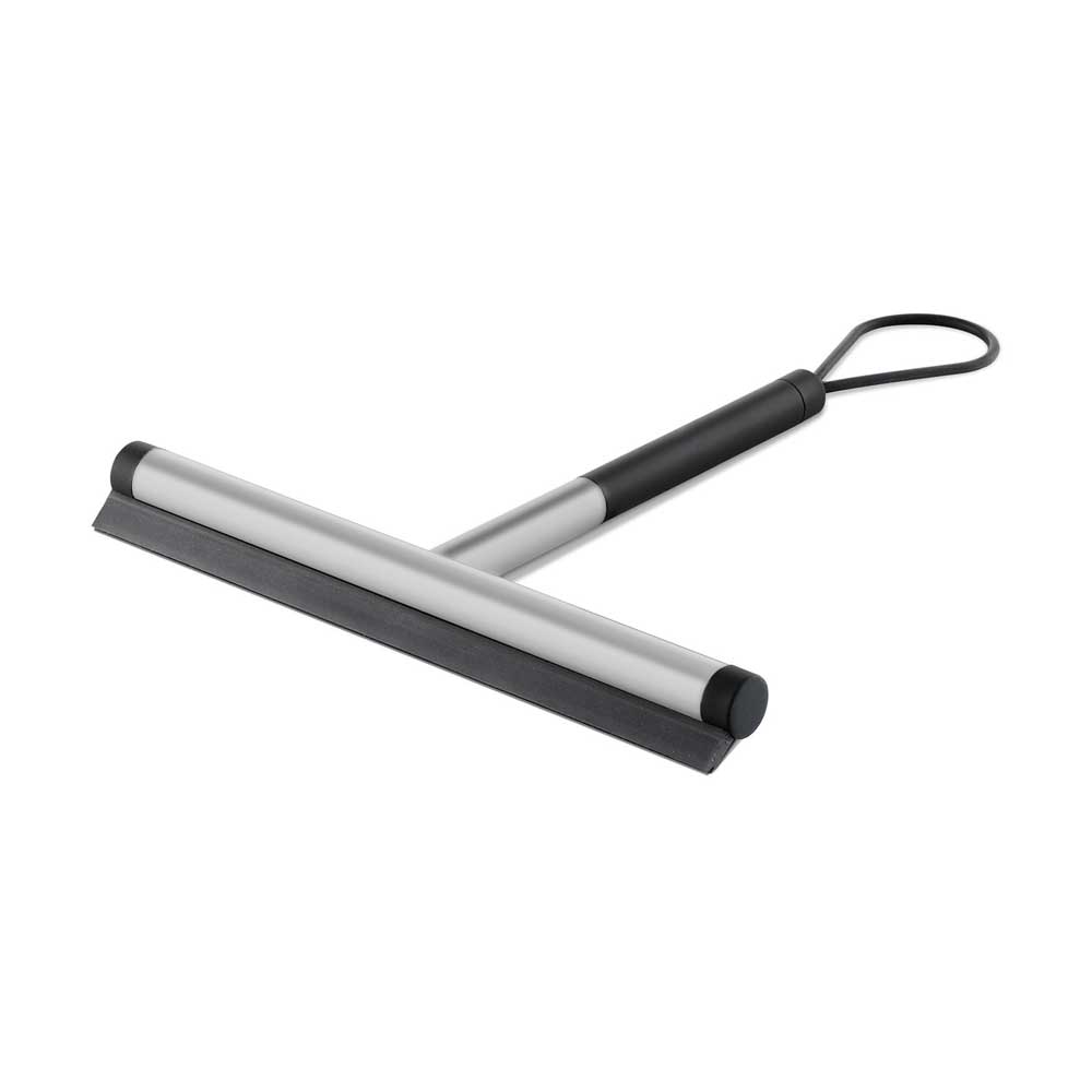 Jaz Brushed Stainless Steel Short Handle Squeegee 40326