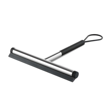 Jaz Polished Stainless Steel Short Handle Squeegee 40082