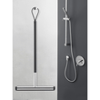 Jaz Premium Stainless Steel Shower Squeegee | Long Handle Bath Cleaning Tool