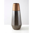 Jet Large Metallic Vase