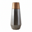 Jet Small Metallic Vase
