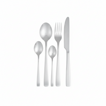 Jewel 24Pc Silver Finish Cutlery Set