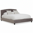 Josephine Grey Velvet King Bed
