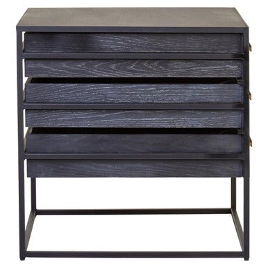 Judd Three Drawer Side Table