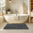 Jumbo Loop Bath Mat Non Slip Water Absorbent Rug for Shower & Toilet Large Size Floor Mats