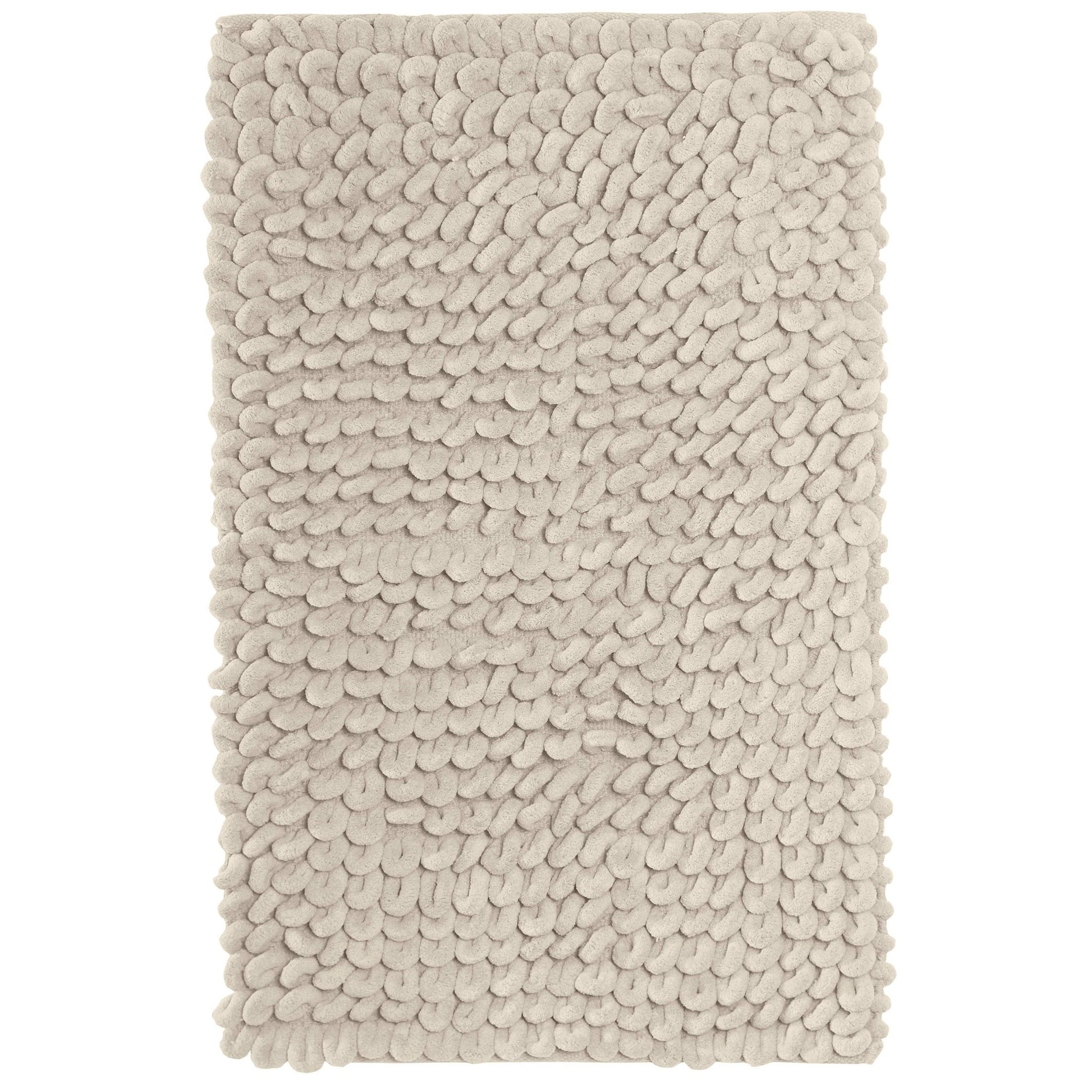 Jumbo Loop Bath Mat Non Slip Water Absorbent Rug for Shower & Toilet Large Size Floor Mats