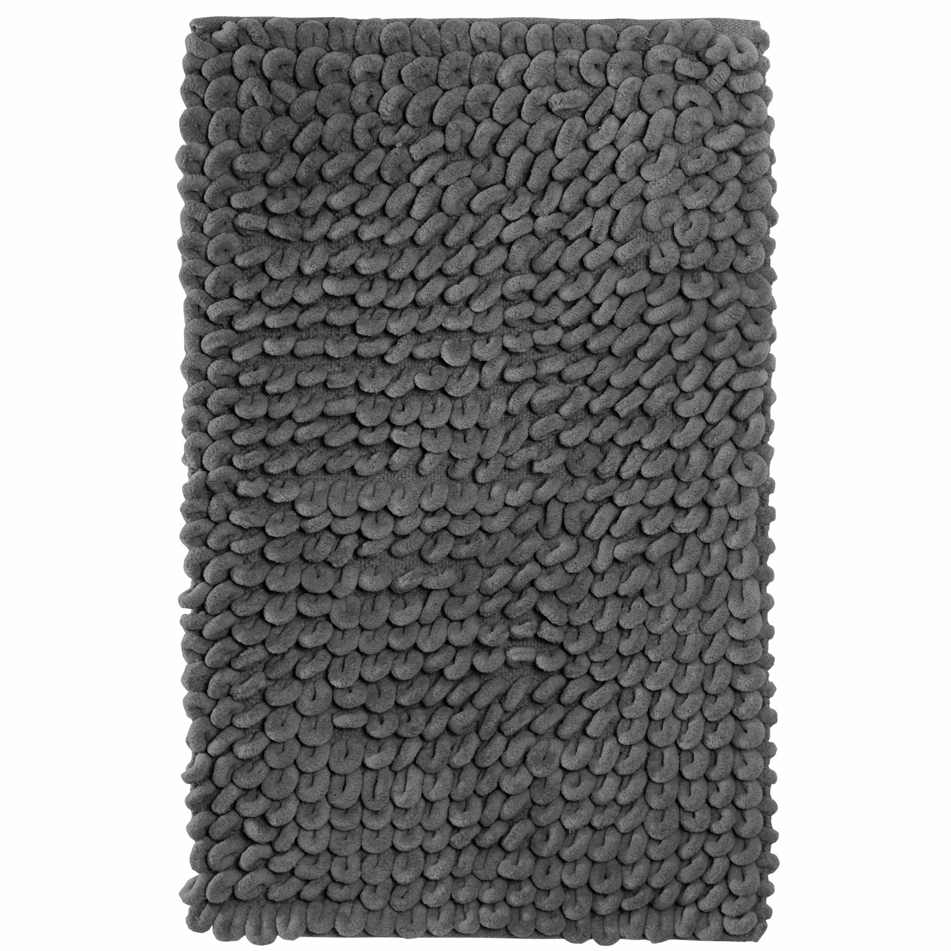Jumbo Loop Bath Mat Non Slip Water Absorbent Rug for Shower & Toilet Large Size Floor Mats
