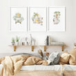 Jungle Nursery | Set of 3 wall art prints