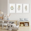 Jungle Nursery | Set of 3 wall art prints