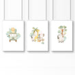 Jungle Nursery | Set of 3 wall art prints