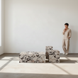 Kabelo Coffee Table Set, Sintered Stone/Marble