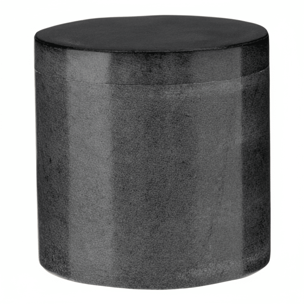 Kamal Dark Grey Marble Effect Cotton Jar