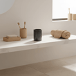 Kamal Dark Grey Marble Effect Tumbler