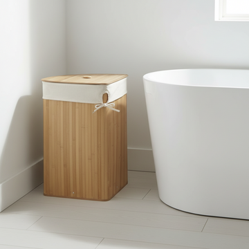 Kankyo Natural Bamboo Corner Laundry Ham