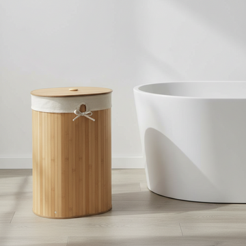 Kankyo Natural Oval Laundry Hamper