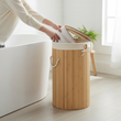 Kankyo Natural Round Laundry Hamper