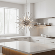 Karlo Smoke Grey Glass And Chrome Finish Light