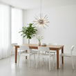 Karlo Smoke Grey Glass And Chrome Finish Light