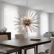 Karlo Smoke Grey Glass And Chrome Finish Light