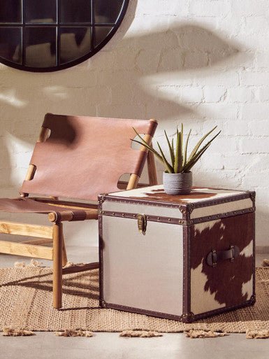 Kendari Antique Leather Chair