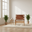 Kendari Antique Leather Chair