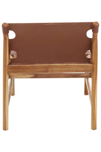 Kendari Antique Leather Chair