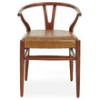 Kendari Cow Camel Leather Chair