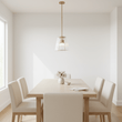 Kensington Townhouse 3 Bulb Bronze Pendant Light