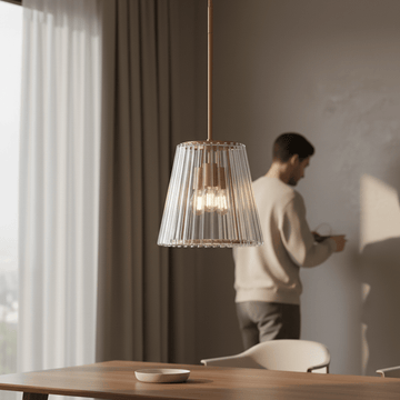 Kensington Townhouse 3 Bulb Bronze Pendant Light