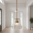 Kensington Townhouse 3 Bulb Bronze Pendant Light