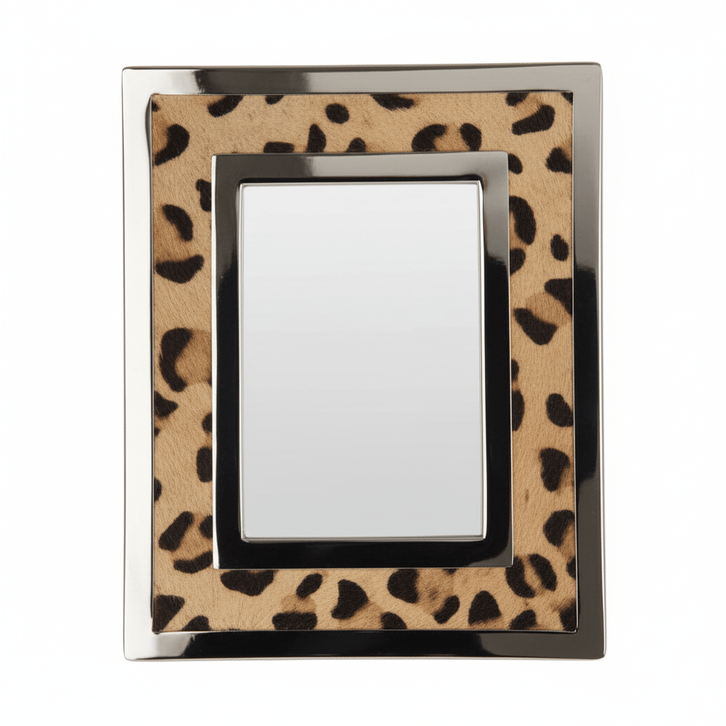 Kensington Townhouse 4 x 6 Leopard Design Photo Frame