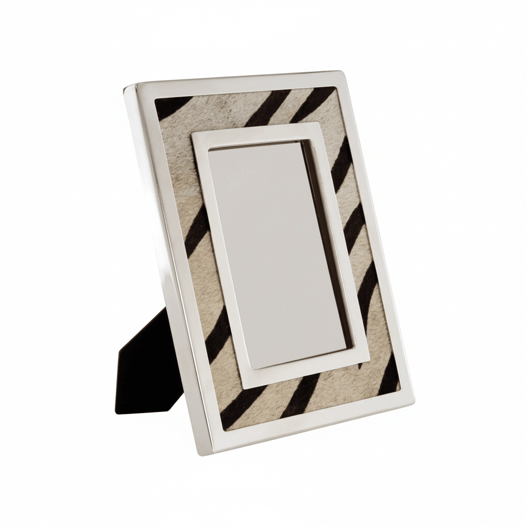 Kensington Townhouse 4in x 6in Zebra Design Photo Frame