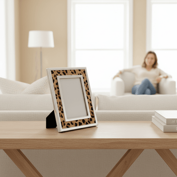 Kensington Townhouse 5 x 7 Leopard Design Photo Frame
