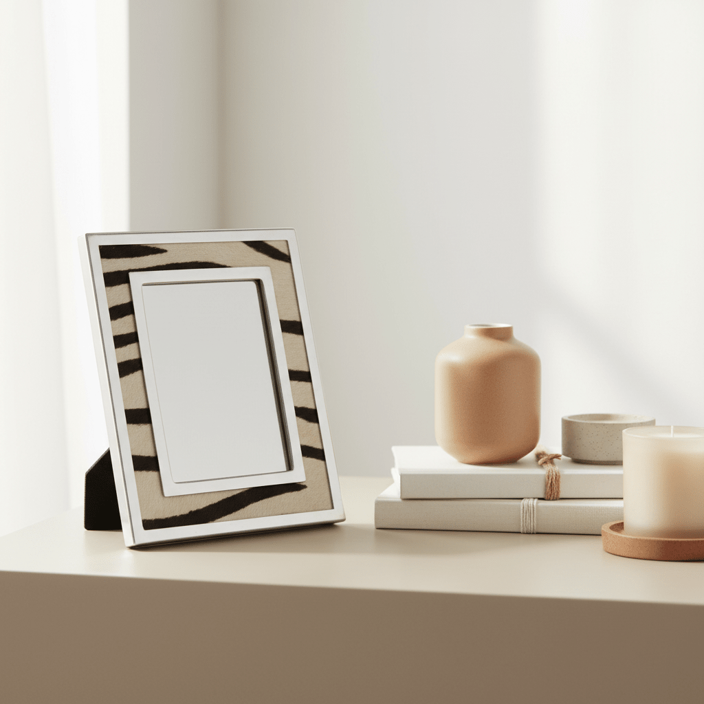 Kensington Townhouse 5in x 7in Zebra Design Photo Frame