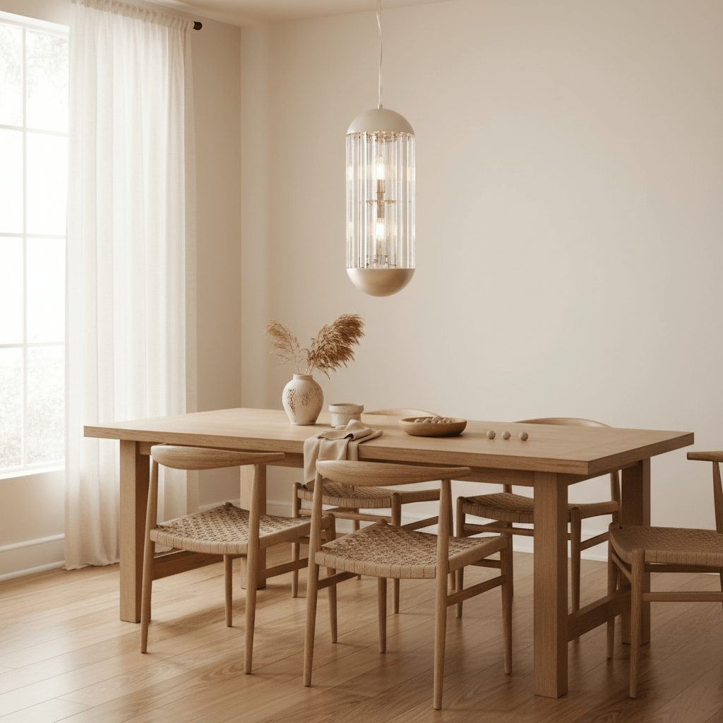 Kensington Townhouse 6 Bulb Small Pendant Light