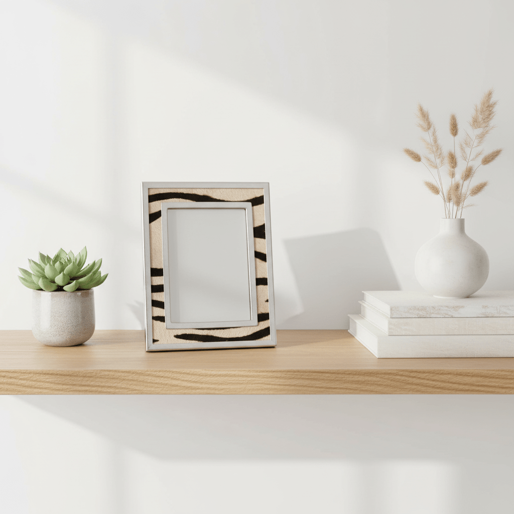 Kensington Townhouse 6in x 8in Zebra Design Photo Frame