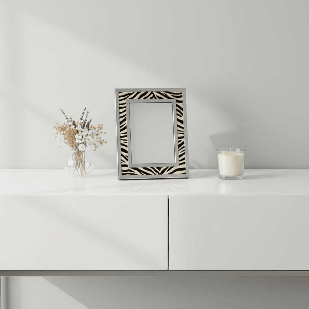 Kensington Townhouse 6in x 8in Zebra Design Photo Frame