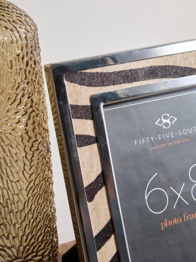 Kensington Townhouse 6in x 8in Zebra Design Photo Frame